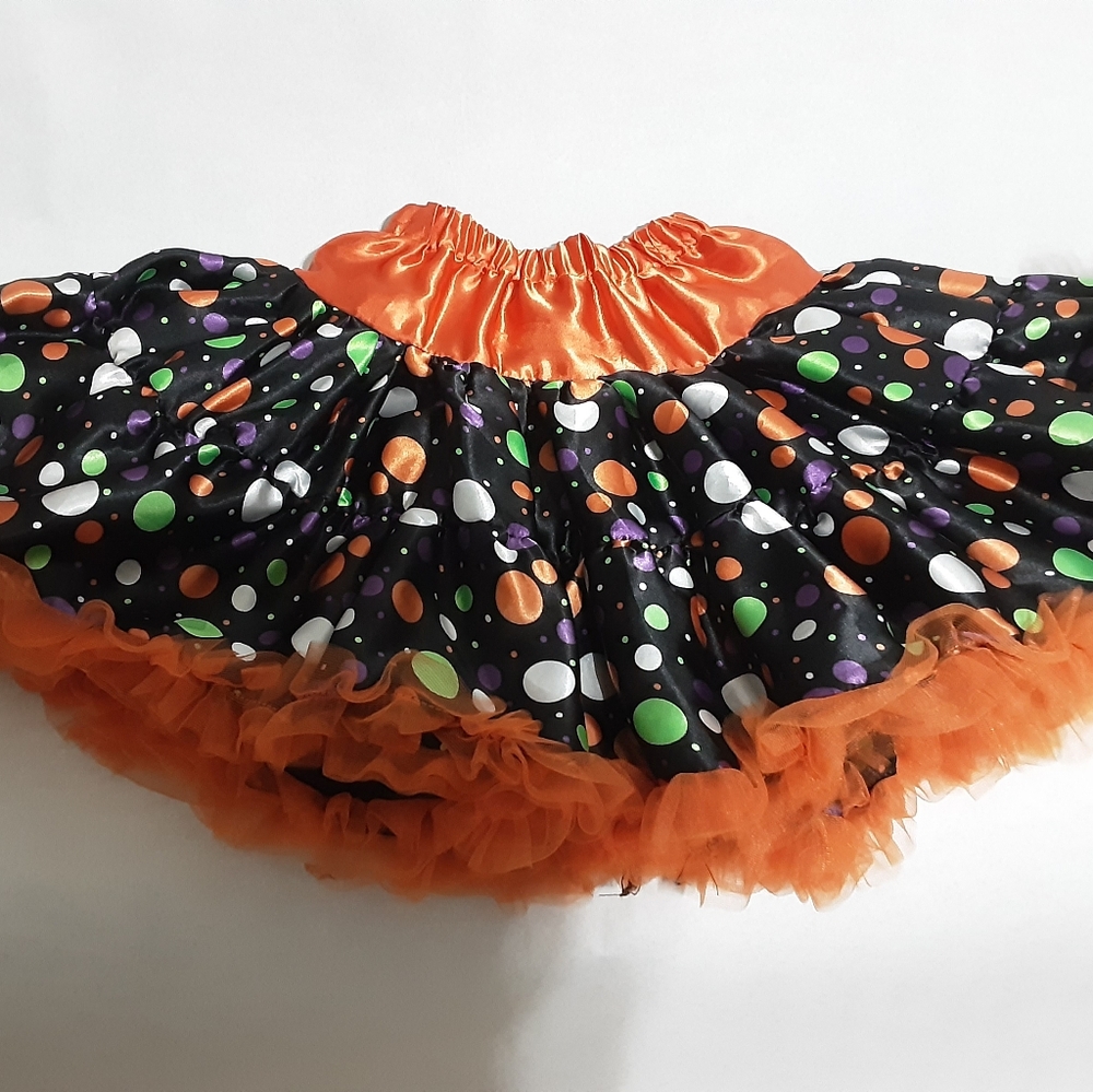 Girls Halloween tutu by Big Dreamz, size M